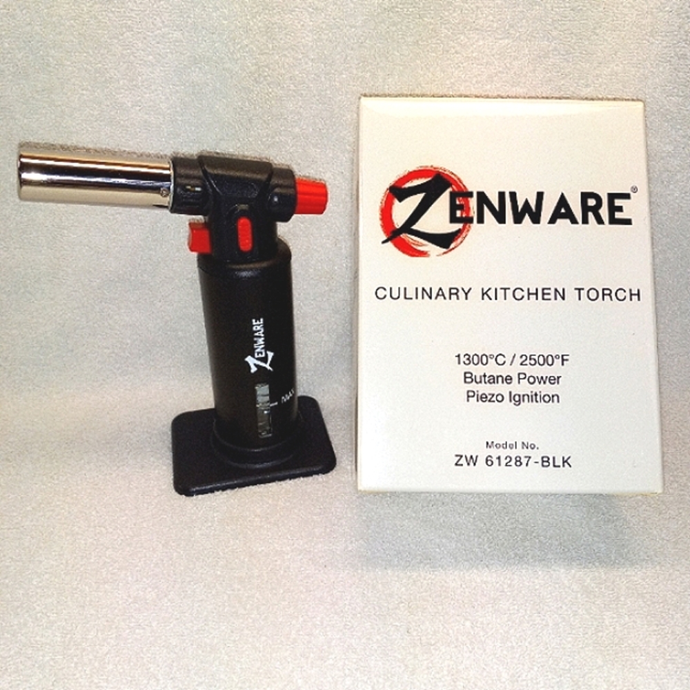NIB Professional Culinary Torch (Butane) New Kitchen Blowtorch Zenware Brulee
